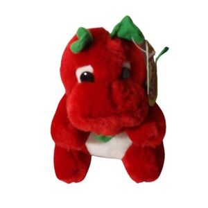 Vintage Red Baby Dewi Dragon Plush Magic Kingdom‎ UK Stuffed Animal Stuffie
